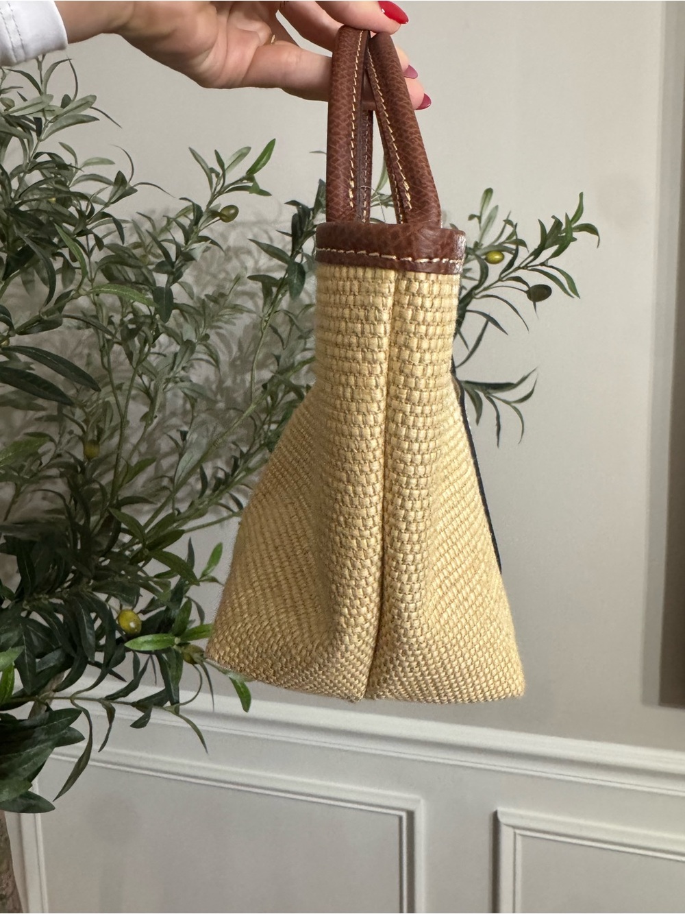 Longchamp Le Pliage Panier Top Handle Bag - Picture 2 of 7